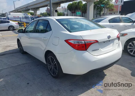 2016 Toyota Corolla Le from USA, damaged, VIN 5YFBURHE6GP548053